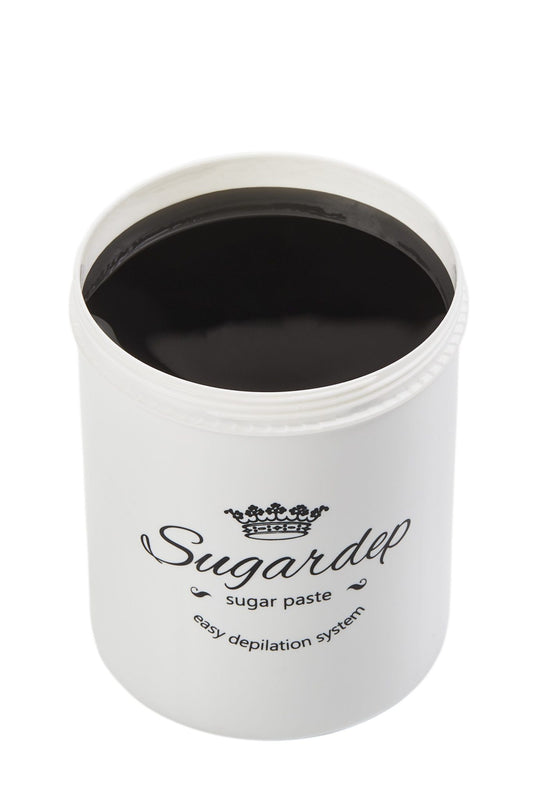 SUGARDEP CUKRAUS PASTA SU AKTYVUOTA ANGLIMI (juoda anglis) lengva, 1300 g