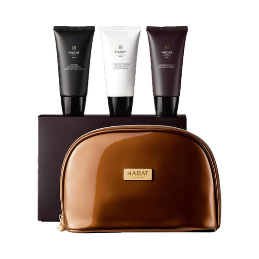 Hadat Cosmetics – Skysto šilko plaukų priežiūros rinkinys