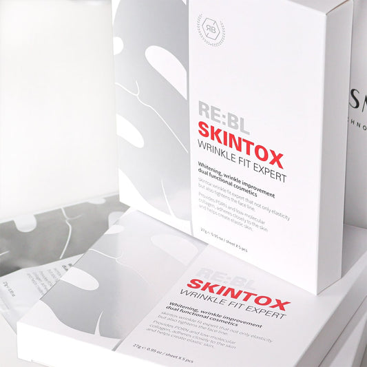 RE:BL Skintox Wrinkle Fit Expert — Prabangi Korėjos hidrogelio kaukė