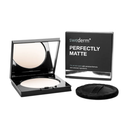 SWEDERM PERFECTLY MATTE КОМПАКТНАЯ МАТОВАЯ ПУДРА 9 Г