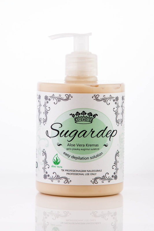 ALOE VERA CREAM-GEL TO SLOW DOWN HAIR GROWTH
