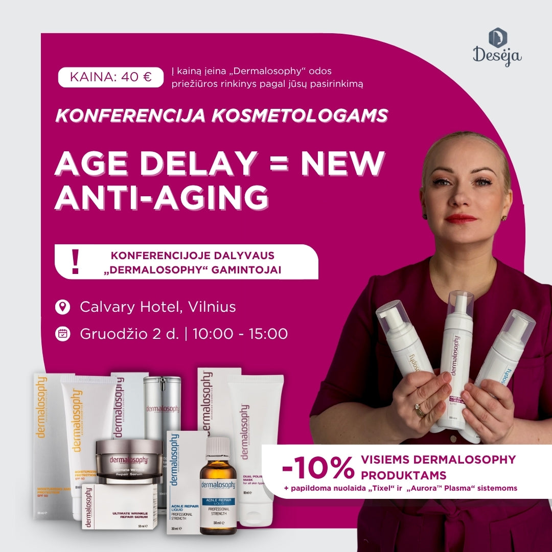DERMALOSOPHY KONFERENCIJOS BILIETAS