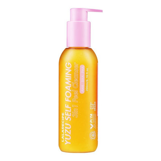 Cleansing Face Foam Yuzu Self-Foaming 3in1 Peel Cleanser