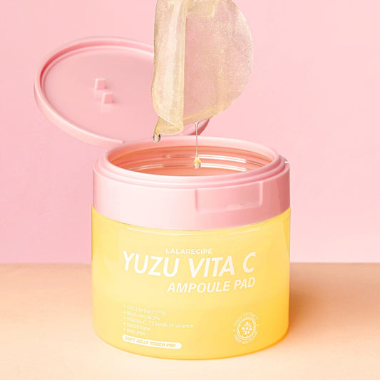 LALARECIPE Yuzu Vita C Ampoule Pad