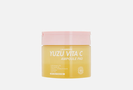LALARECIPE Yuzu Vita C Ampoule Pad