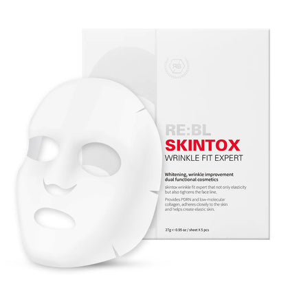 RE:BL Skintox Wrinkle Fit Expert — Prabangi Korėjos hidrogelio kaukė