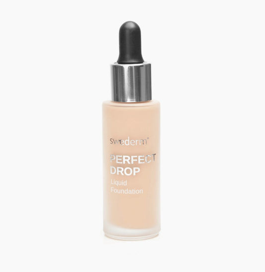 SWEDERM PERFECT DROP SKYSTAS MAKIAŽO PAGRINDAS KREMINĖ PUDRA 30 ML (IVORY01)