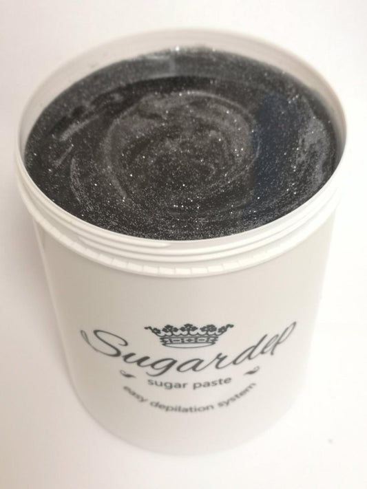 SUGARDEP cukraus pasta su aktyvinta anglimi ir sidabro dulkėmis, šviesi, 1300 g 